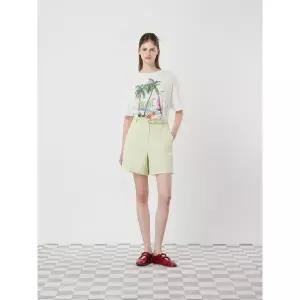 [CC콜렉트](강남점)[씨씨콜렉트] 린넨 블렌드 벨티드 쇼츠_C252MSA054