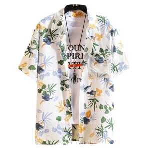 하와이안 셔츠 남자 여름 꽃무늬 휴양지 꽃남방 휴가 바캉스 룩 제품