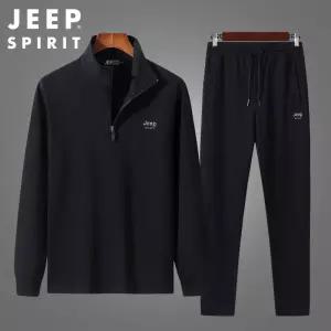 JEEP SPIRIT 트레이닝복세트 남자운동복 봄 가을 등산 스포츠 투피스
