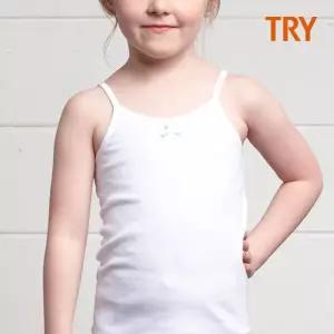 트라이 여아 베이직 케미솔 3매 세트