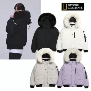 내셔널지오그래픽 N234WDW030 여성 타루가 퍼 트리밍 후디 덕다운 점퍼