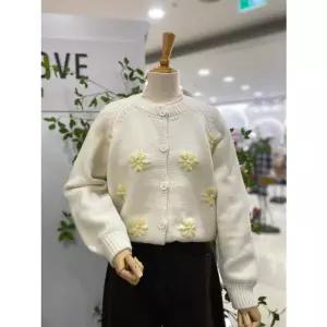 [갤러리아] [레코브]플라워 자수 가디건(LC31F1KC508X)