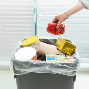 튼튼한 두께 국내생산 야무진 분리수거 재활용 쓰레기 비닐봉투 투명, 청색 100매 30리터 40리터 80리터