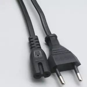 모니터전원선 케이블 EU 콘센트 전원 IEC C7 그림 8 소니 Sony 삼성 TV PSP PS2 PS3 PS4 충전기 유로 AC 전