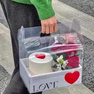 케이크 만들기 무지개 30개 상자 용돈박스 박스 도매 용기