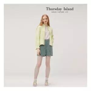 써스데이아일랜드 최초가-349000원Thursday Island 패턴 집업 점퍼T232MJP538W 1290945