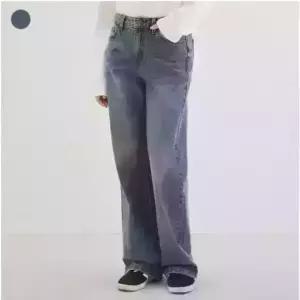 게스 진 여성 틴 인디고 와이드YP3D9155 YP3D9155-BS