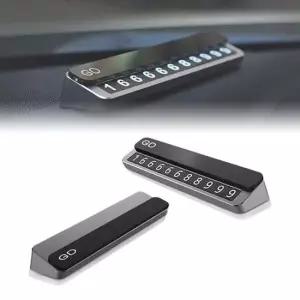 주차 연락처 보호 가림 마그네틱 자동차 전화번호판 주차번호판 자동차전화번호판