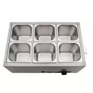 업소용 중탕기 초코 퐁듀 워머기 뷔페 반찬용 사각워머 샐러드바