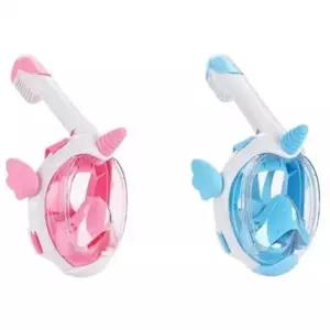 유아 스노클링 마스크 호핑투어 물안경 물놀이 어린이 스노클링 마스크 다이빙 풀페이스 얼굴 수중 수영