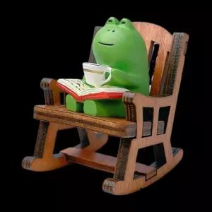 거실 송진 피규어 흔들의자 책꽂이 장식품 집들이선물