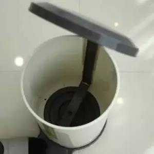 페달 휴지통 소 그레이 회사휴지통 사무실휴지통 화장실쓰레기통