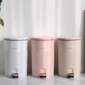 페달휴지통 9.2L 화장실휴지통 이쁜쓰레기통 화장실쓰레기통