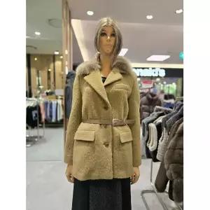 [에고이스트] 탈부착 퍼카라 포인트 벨티드 재킷 EQ4WJ-160 675560