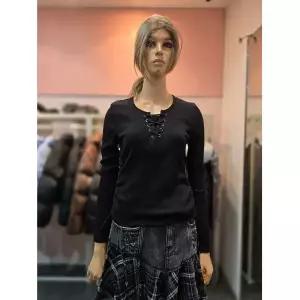 [에고이스트] 레이스업 슬림 티셔츠 ER4JT-005 675516