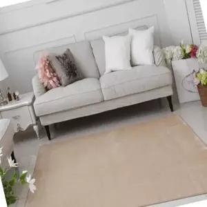 [베스트TOP100]와플 극세사 카페트 러그 베이지100X150 현관바닥매트 베란다매트 사계절러그