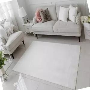 [베스트TOP100]와플 극세사 카페트 러그 아이보리100X150 주방 쇼파매트 인테리어