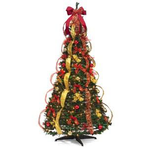 크리스마스트리 접이식 팝업트리 다기능 1 5m 성탄절 조명 조명세트 4M 있는 포토존