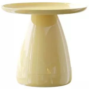 라운드 협탁 트레이 커피 침실 사이드테이블 티테이블 흰색