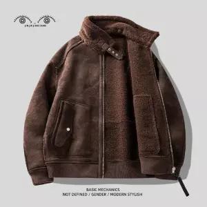 겨울 남성패션 항공 점퍼 마이애미퍼 일체형 세무 도톰 코트 다운 점 DL4