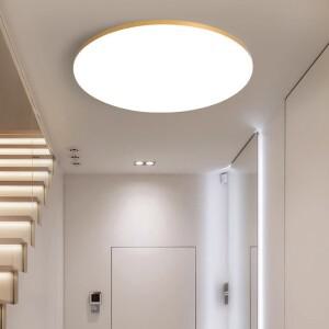 220V Led 천장 조명 황금 침실 실내 주방 홈 장식 방진 욕실 램프