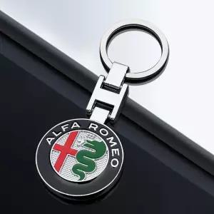 알파 로메오 156 159 147 4C 8C 166 줄리아 줄리에타 미토 스텔비오 스파이더 GT용 자동차 엠블럼 키체인