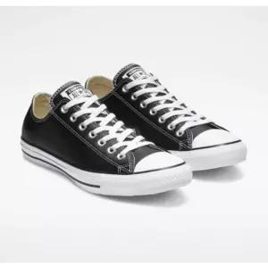 [매장정품] 컨버스 척테일러 올스타 클래식 레더 블랙 132174C 남성 여성 스니커즈 단화 데일리 패션화 워