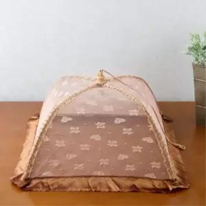 원터치 상보자기 식탁 텐트형 밥상보 음식덮개 먼지카바 반찬덮개 밥상덮개 상커버