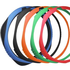 신소재 핸들커버 2종 투톤 실리콘 / 디컷 우레탄 항균핸들카바 우레탄 자동차 차량 운전대 파워핸들 트럭