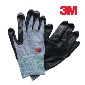 3M/쓰리엠/니트릴 폼 코팅장갑/슈퍼그립200/회색