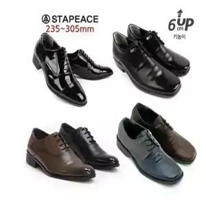 [스타피스] 남자구두 남성 로퍼 더비슈즈 정장화 빅사이즈 소가죽 키높이구두 수제화 하이탑
