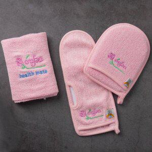 [OUSEN]오션 타올 칼라 3종 세트 저자극 때밀이 때수건