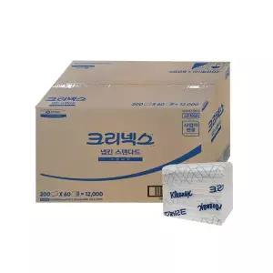 크리넥스 천연펄프 테이블냅킨 내프킨 12000매 53119