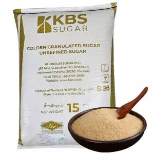 KBS 비정제 원당 15kg x 1ea / 설탕대용품 대용량 포대포장, 비정제 갈색설탕, 사탕수수당
