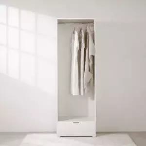 비드가 1단 서랍장 긴옷장 드레스룸 DF636437