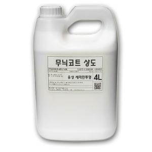 노루페인트 콘크리트용 무늬코트 유성 상도 투명 NMC-C-3100 4L 유광