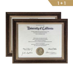 골드원 A4 액자 (자격증, 학위, 졸업장, 병원, 필라테스, 사업자등록증)