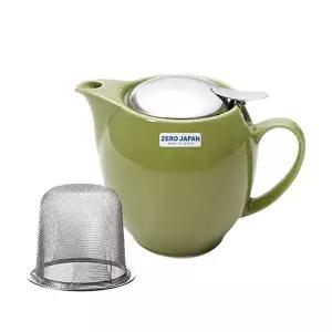 제로재팬 티포트 라운드 350ml 알로에 (BBN-01AL) 도자기 티팟세트