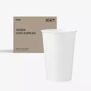 종이컵 13온스 테이크아웃컵 무지 일회용 1000개