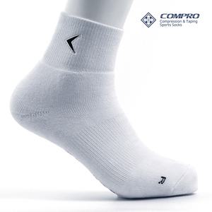 컴프로 남여 발목 중목 쿠션 이중바닥 압박 기능성 국대 스포츠 양말 선물용 종이케이스 포장