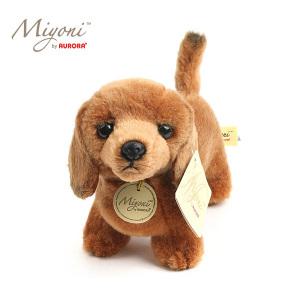 MIYONI 닥스훈트 21CM 오로라 미요니 동물 강아지 애착 인형
