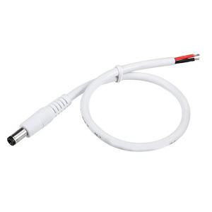 제작용 DC 전원 케이블 수 30cm 화이트 diy 어댑터 전원선