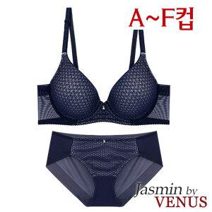 [자스민by비너스]A-F컵 풀컵 무빙몰드브라팬티2종(JB1355)75A-85F