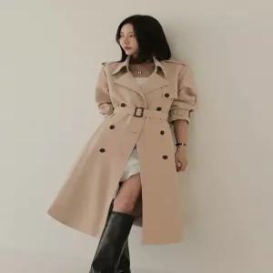 [다바걸][DB made] 올리브트렌치코트