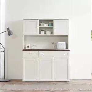 홈즈 셰프 1200 상부장+1200 서랍 주방 수납장 DF916897