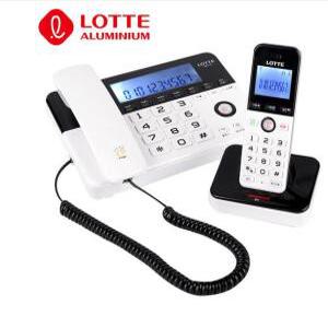 롯데 발신자표시 유무선전화기 LSP-712 2.4GHz 내선 스피커폰 통화기능/백라이트/통화전환/lsp-752