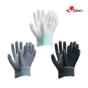국산 PU바닥 코팅장갑 100켤레 팜피트 반코팅장갑