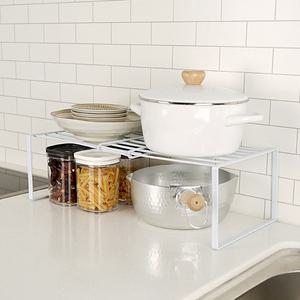 늘어나네! 와이어 정리선반 / 길이조절 접시정리대