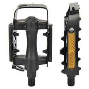 자전거 스틸 미끄럼방지 페달 MTB 하이브리드 사이클 로드  좌+우