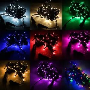 [엘스토리몰] LED 크리스마스 트리 은하수 조명 전구 장식 AC.DC(호환) 9미터